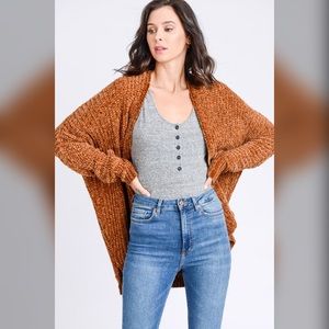 Jessica mustard cardigan really warm and cozy
